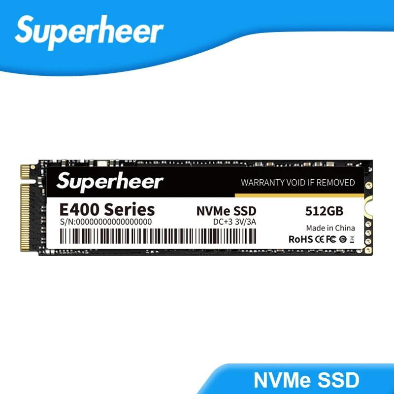 M2 SSD NVMe 256GB 128GB 512GB SUPERHEER M.2 PCIe 3.0 1TB Disco rígido 2280 Disco de estado sólido interno para laptop desktop - Image 1