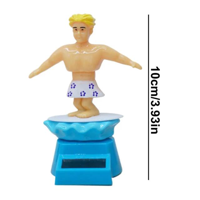 Ornamento de Painel Solar Dançarino Bobble Head 10cm