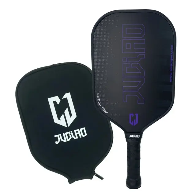 Juciao Remo de Pickleball Fibra de Carbono 16mm Leve