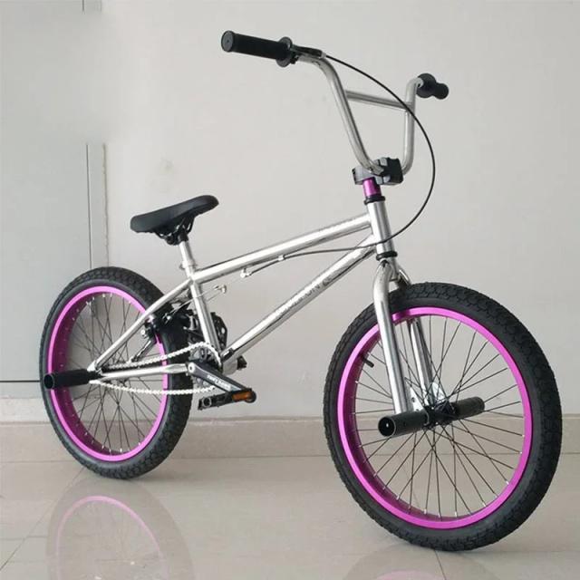 SANVEER Mini BMX Bicicleta Freestyle Aro 20" Aço Carbono