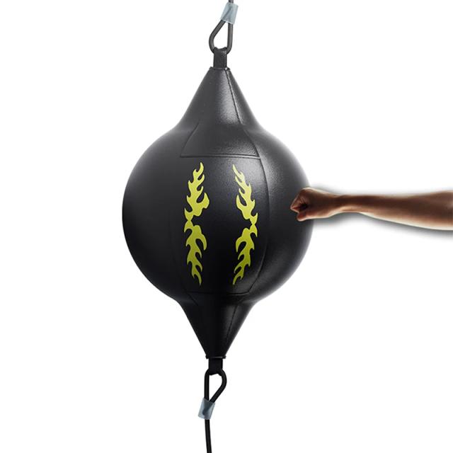 Bola de Treinamento Inflável PU Boxe Speed Ball para Fitness Tailandês e Treinamento de Reação em Ginásio