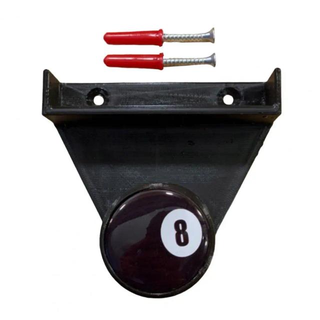 Suporte Triangular para Piscina 3D Impresso Organizador de Giz e Triângulo Montado na Parede