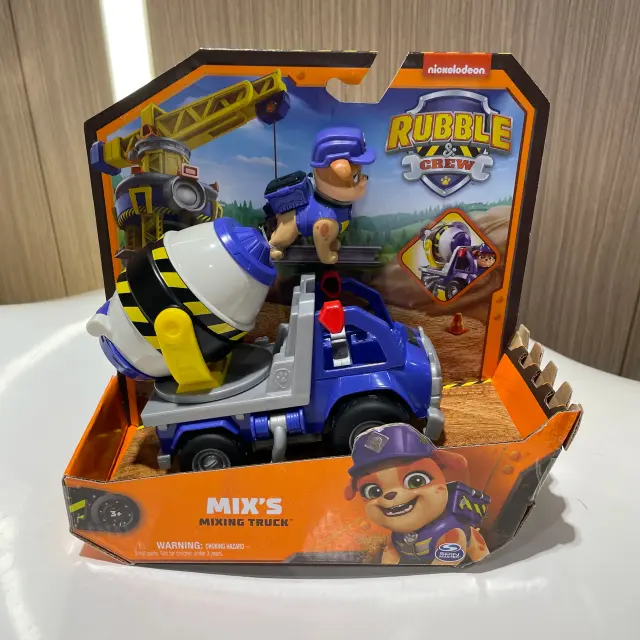 Patrulha Pata Brinquedo Wheeler Mix Carregador Figura de Ação Boneca Colecionável Presente Crianças