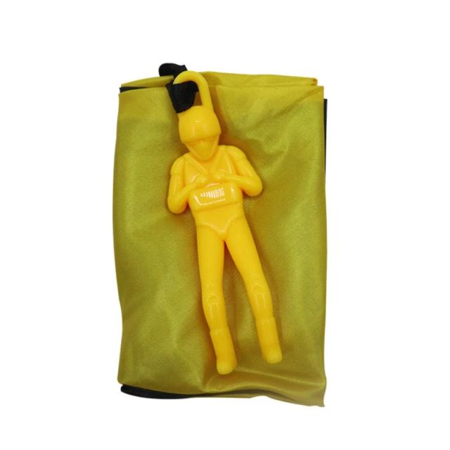 Brinquedo Paraquedas Exército Divertido Lançamento Manual Soldado Voador Atividade Outdoor