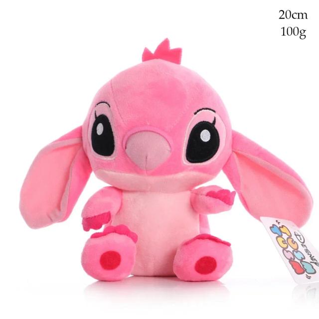 Disney Lilo & Stitch Pelúcia 20cm Azul/Rosa