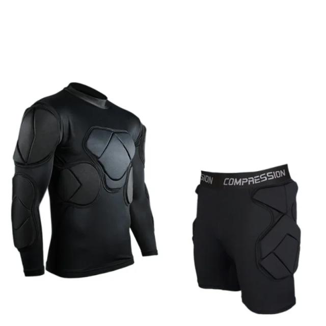 Kit Goleiro Profissional com Proteção EVA 10mm - Conjunto Completo para Treinamento