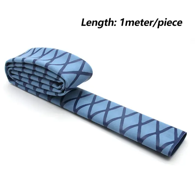 Capa Protetora Antiderrapante para Vara de Pesca com Tubo Termo Retrátil - 15mm a 50mm