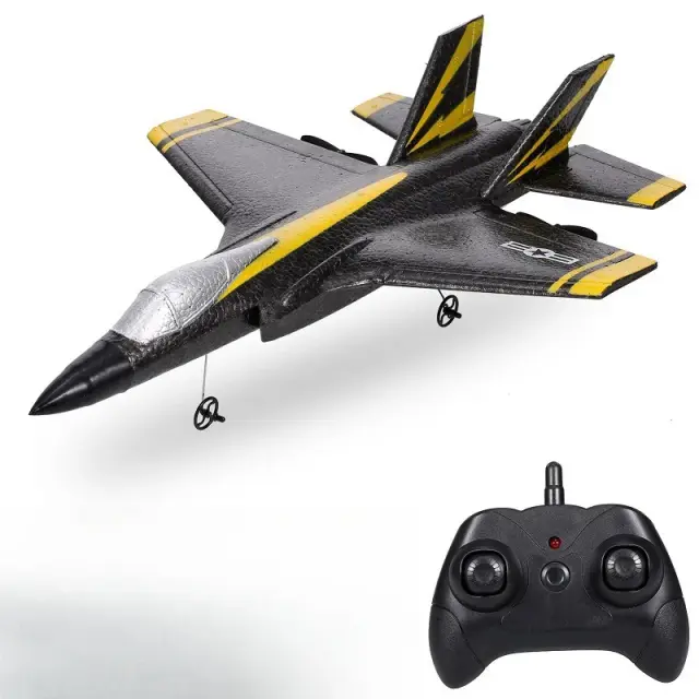 Avião RC F35 Elétrico 4 Canais 35cm Modelo Caça de Espuma