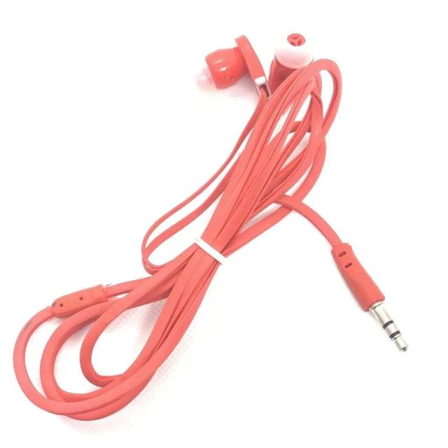 Fone de Ouvido Colorido com Fio 3.5mm para LG, HTC e Samsung - Headset Sem Microfone