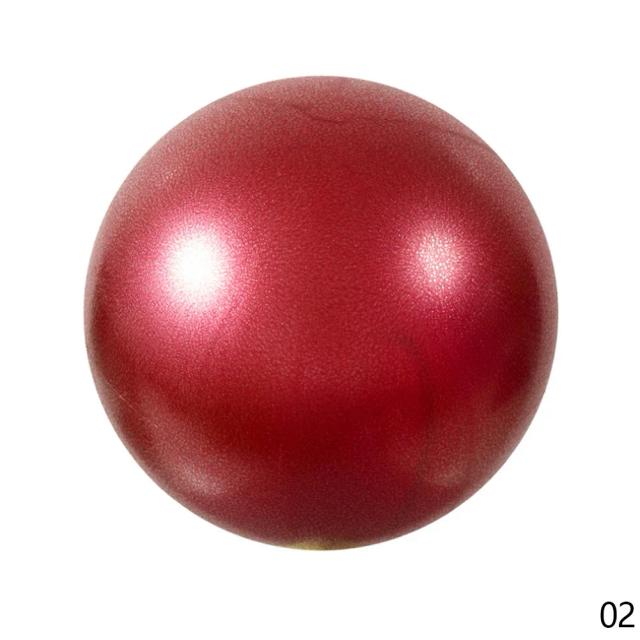 Bola de Yoga Pilates 25cm PVC Anti-Explosão para Exercícios de Equilíbrio e Ginástica