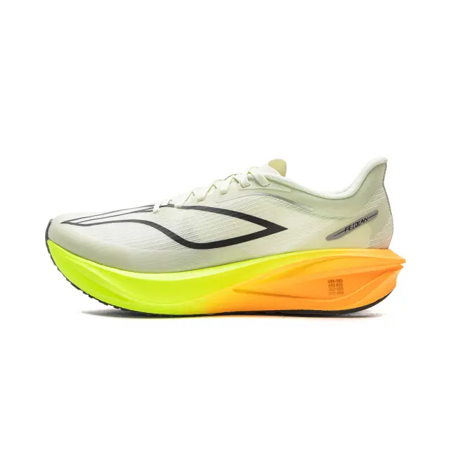 Li-Ning FEIDIAN 5 CHALLENGER Tênis de Corrida Masculino com SUPER BOOM e Placa de Carbono ARMV001
