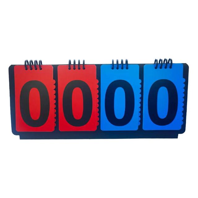 Placar Manual Keeper para Basquete, Futebol, Voleibol e Tênis com Cartões Flip