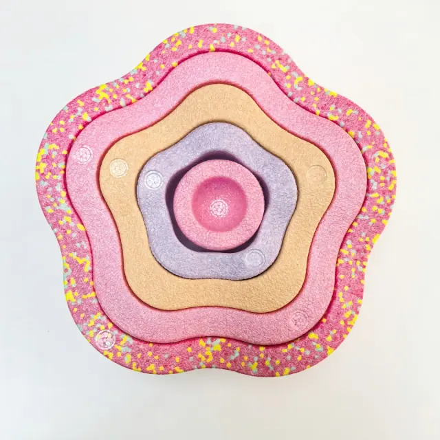 Brinquedos de Equilíbrio Infantil Stapstones Integração Sensorial 5 Peças