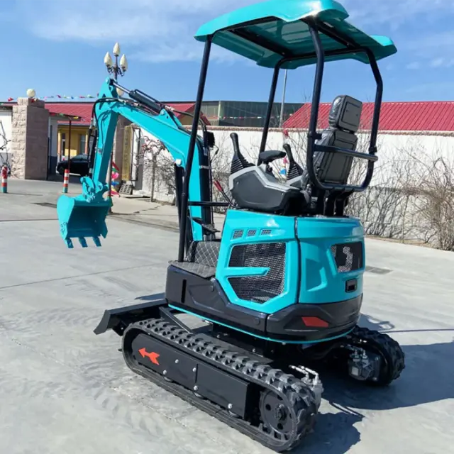 Mini Escavadeira de Esteira 1.8 Toneladas Motor Kubota EPA Euro5