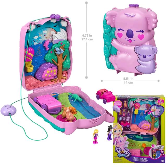 Polly Pocket Mini Dolls Shopping Mall Playground Original 1 Unidade
