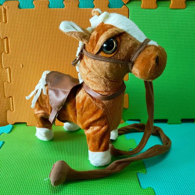 Brinquedo Eletrônico Robô Cavalo de Pelúcia com Música e Dança - Presente Infantil