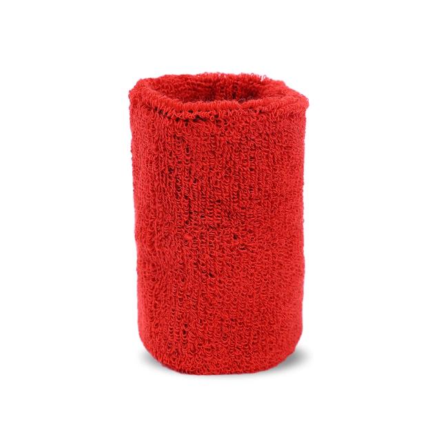 Wrist Wrap Sweatband Algodão Absorvente para Tênis Basquete Ginásio 1/2 Pc