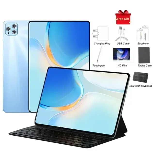 iPad Air Pro Tablet 12" HD 4K Android 14 22GB+2TB 20000mAh 5G Dual SIM