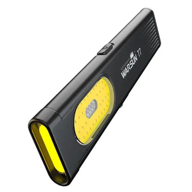 Lanterna LED WARSUN T7 800LM Recarregável Magnética para Trabalho e Aventura