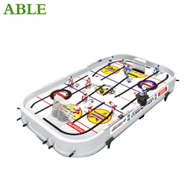 Mini Console de Jogo de Mesa de Hóquei no Gelo para Decoração de Mesa