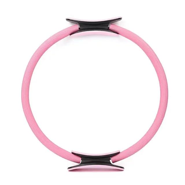Anel de Pilates Yoga Fitness para Exercício em Casa com Resistência e Elasticidade - Acessório de Treino