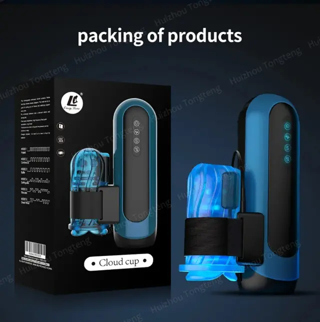 Copo Masturbador Masculino Automático com Suporte de Celular 1 Unidade