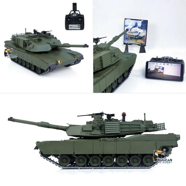 TOUCAN Tanque Abrams M1A2 Full Metal 1/16 RTR