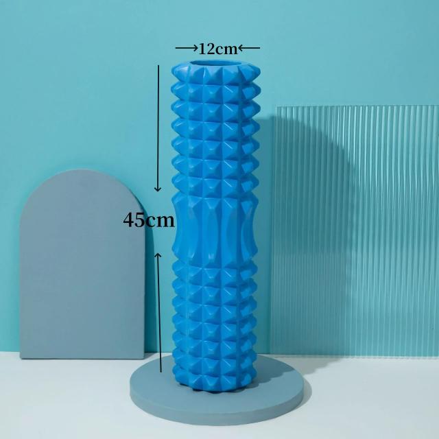 Rolo de Espuma para Ioga 33/45cm Escultura Corporal Massagem Muscular