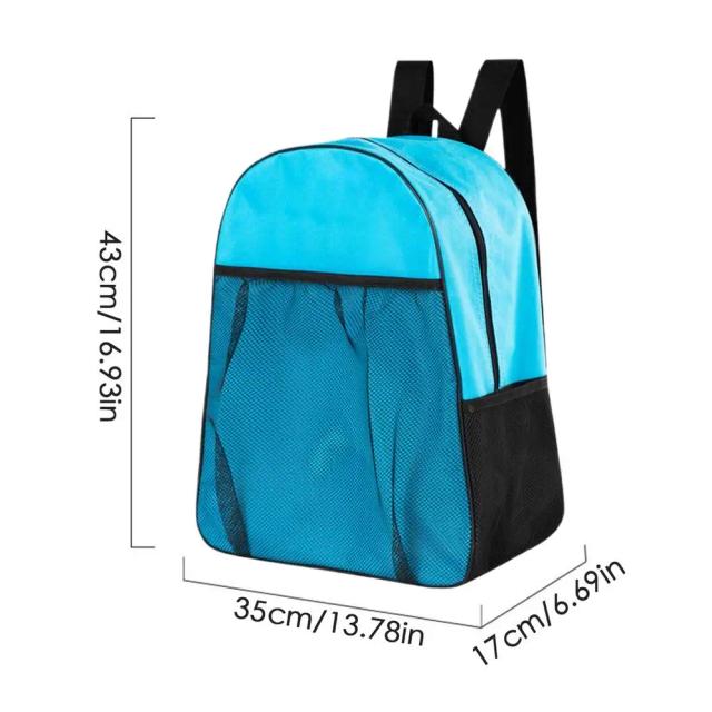 Mochila Roll Skate Carry Patins Compartimentada à Prova D'água 36-55L