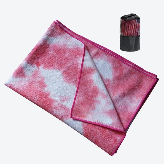 Toalha de Ioga Antiderrapante Fibra Ultrafina Absorvente
