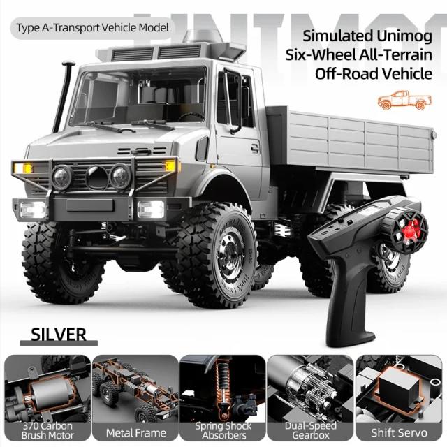 C8823 1/18 Carro RC 6WD Off-Road Veículo de Controle Remoto 2.4G Alta Velocidade