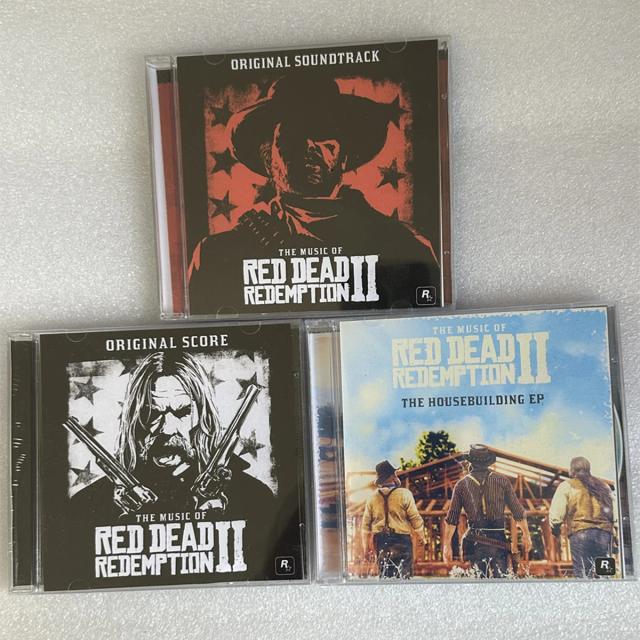 Red Dead Revolver Rockstar Studios Música CD Maiores Sucessos OGT Álbum 3 Peças