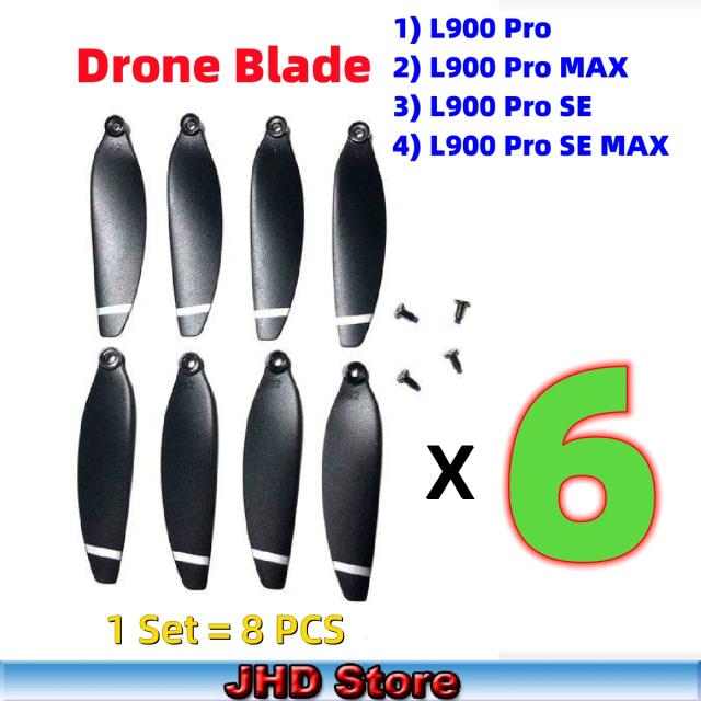 JHD L900 Pro SE Max Drone 4K GPS Hélices de Reposição
