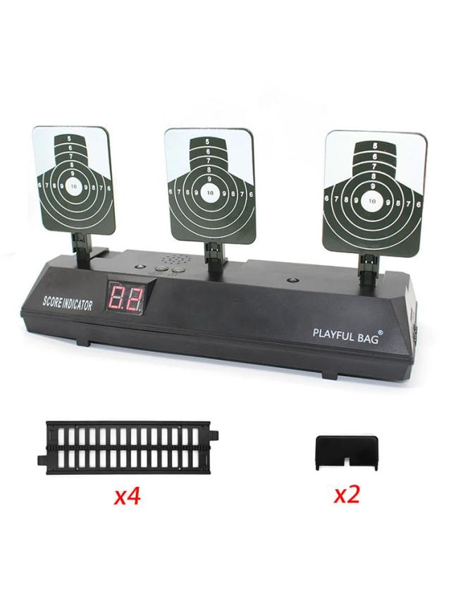Alvo de Tiro Eletrônico com Auto-Reset e Efeitos Sonoros