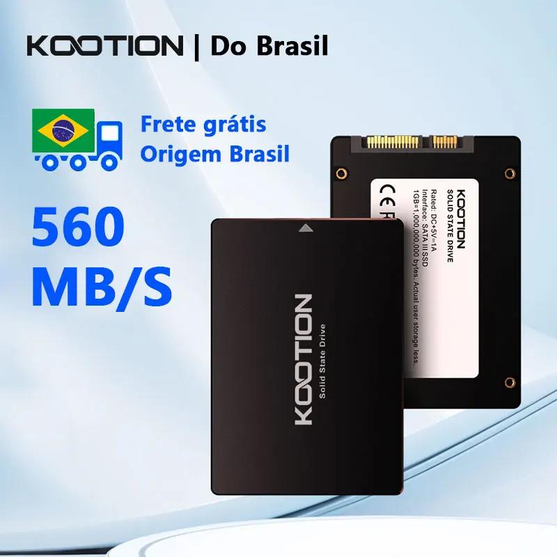 KOOTION SSD SATA Disco Rígido 128GB 240GB 480GB 512GB 1TB SATA3 Discos de 2,5 Polegadas Disco Rígido Interno HDD para PC Laptop PS4 - Image 1