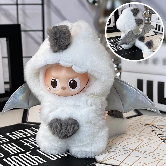 Mini Labubu V4 The Monsters Pin Doll Clothes Accessories Ropa Labubu