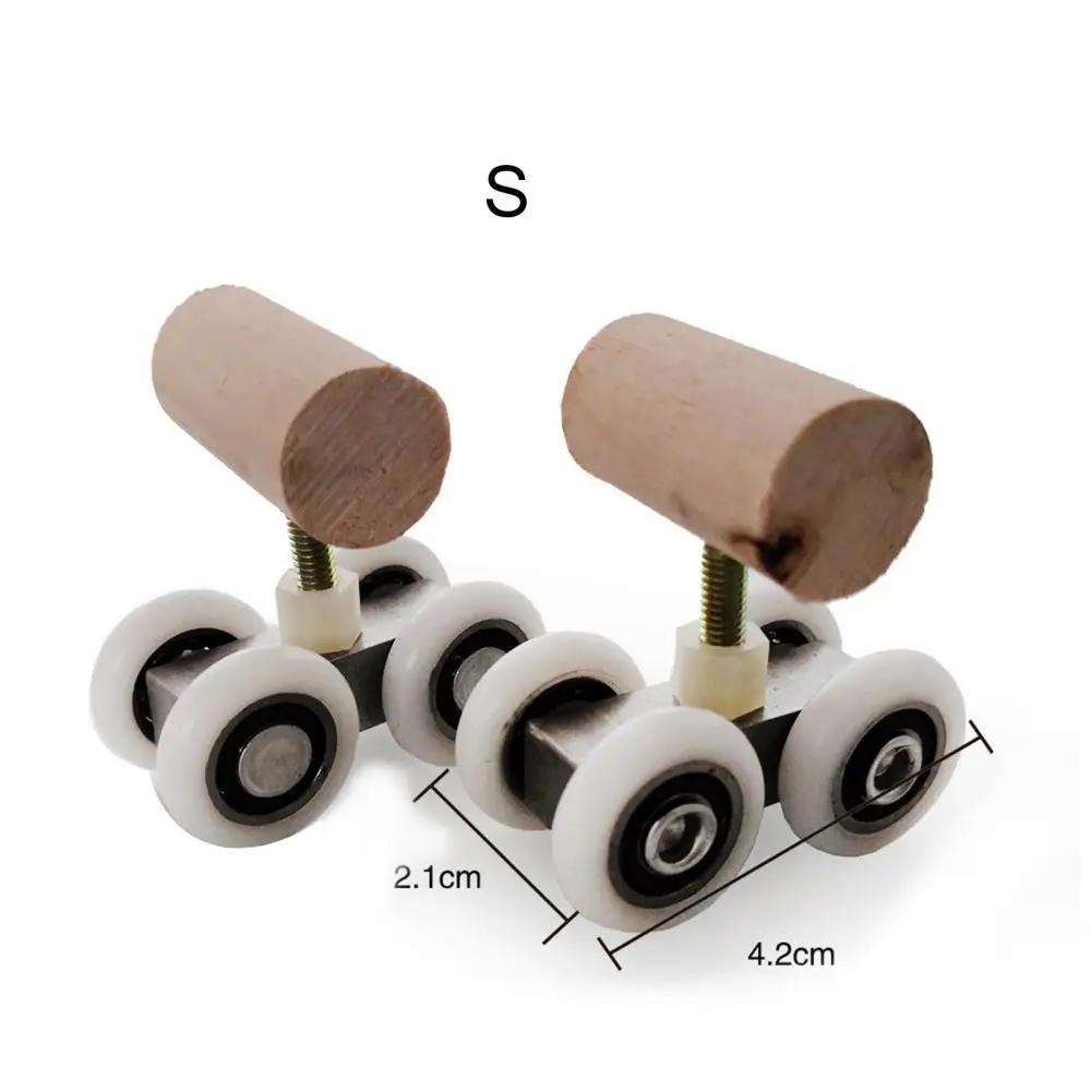Mini brinquedo papagaio patins dupla fileira pet inteligência treinamento suprimentos - Image 1