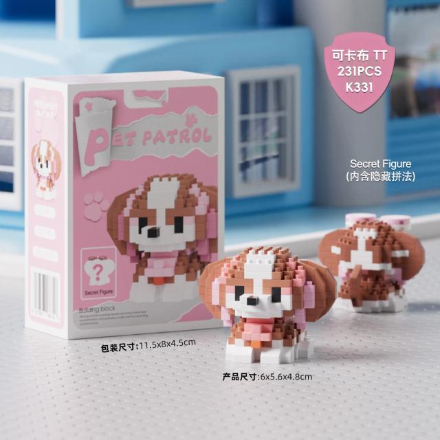 Mini Blocos de Construção Educacional Gato Animal Tijolo Brinquedo para Crianças 8-10 Anos