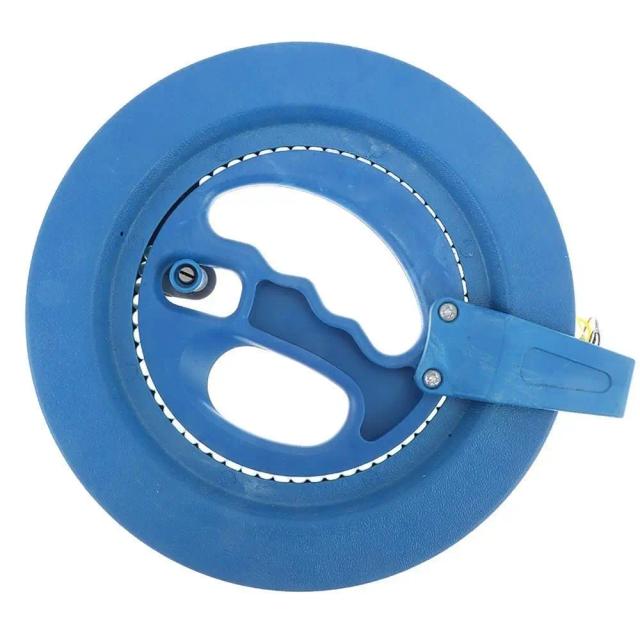 Roda de Fogo Kite Carretel Enrolador Azul Redondo 1 Unidade