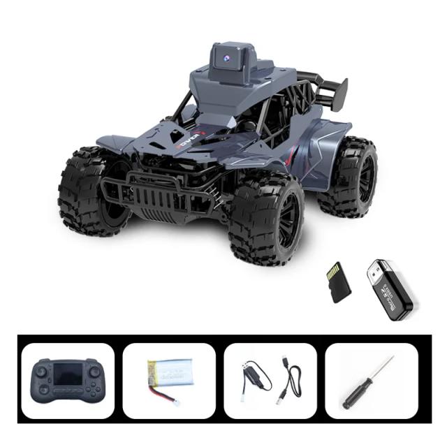 Carro RC FPV Câmera LCD Transmissão Tempo Real Alta Velocidade 2.4G