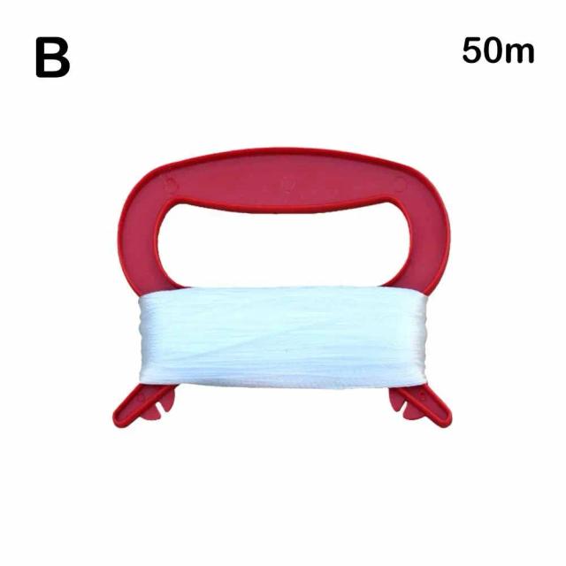 Carretel de Pipa 100m Linha Flyer Lidar Ferramenta Corda para Voo ao Ar Livre