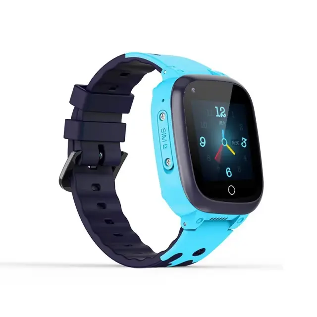 Smartwatch Infantil LT25 GPS 4G LTE Sensor Temperatura Corporal Tela Touch Resistente à Água