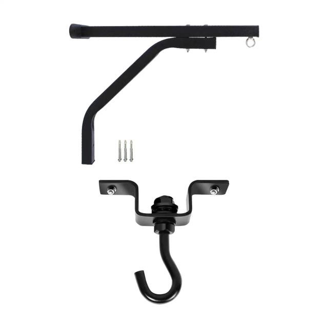 Suporte Multifuncional para Heavy Bag: Montagem na Parede em Ferro para Boxe, MMA e Muay Thai