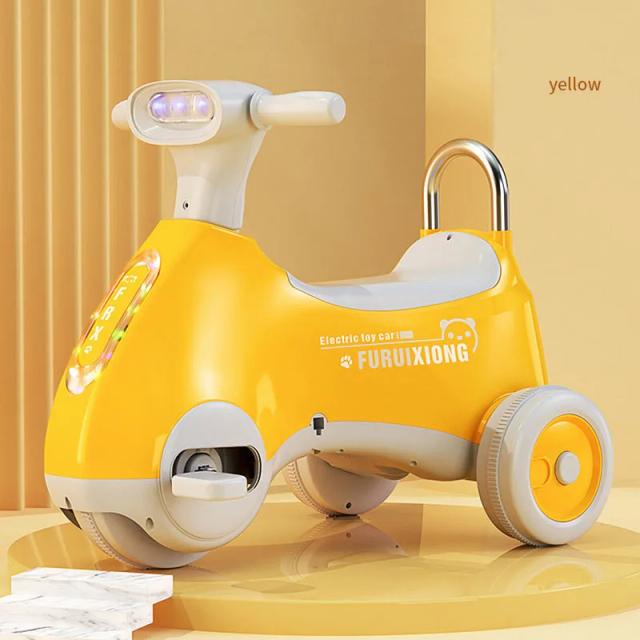 Balanço Carro LED Multi-Função para Meninas - Presente Ideal