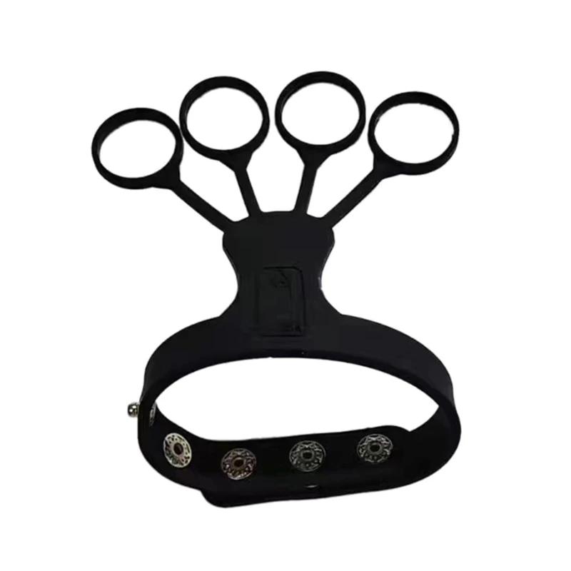 Auxílio para tiro de basquete Auxílio para treinamento Treinamento de dedo Silicone Expansor de mão Aperto de mão de dedo - Image 1
