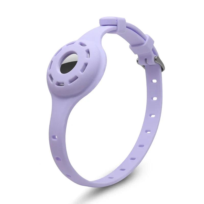 Novo coleira de silicone anti-perda para gato de estimação, para apple airtag, rastreador protetor, coleira de posicionamento anti-perda, coleira ajustável para animais de estimação - Image 1