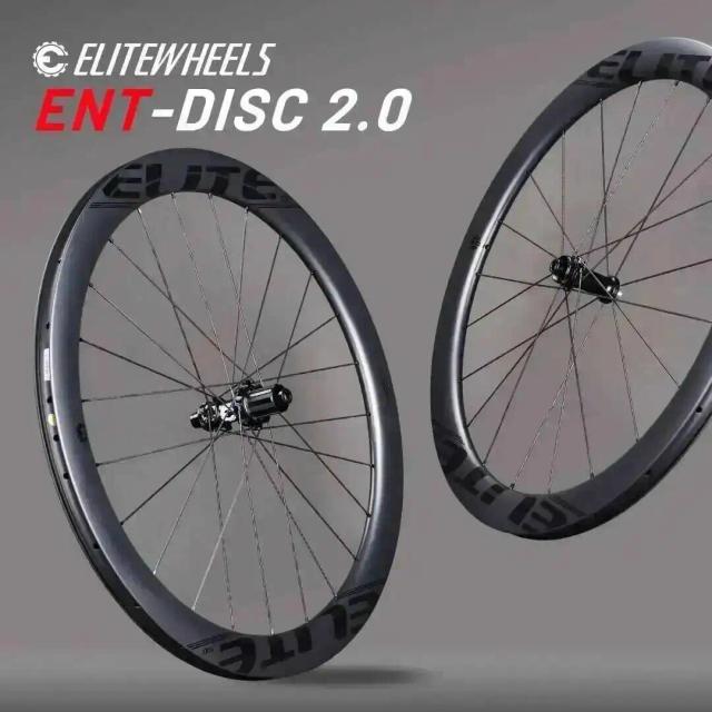 ELITEWHEELS ENT 2.0 Rodas de Carbono Freio a Disco 700c Center Lock UCI Qualidade