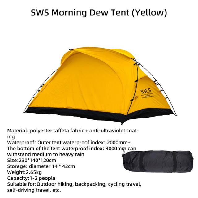 Wellhike Barraca de Acampamento Leve Chuva e Sol 2.65kg