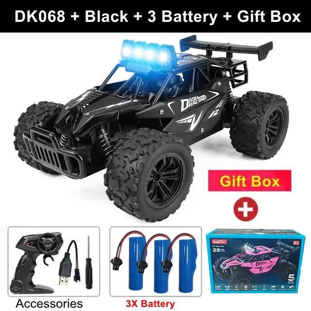 RC Drift Racing 1:16 Veículo Off-Road de Liga 2.4G Alta Velocidade com LED