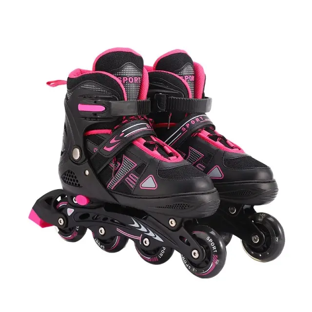 Patins Ajustáveis para Crianças com Rodas Iluminadas 4 Rodas